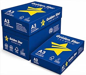 Carta A3 Copy Star 75 gr. 5 Risma da 500 ff.