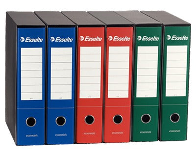 Esselte Registratori per Fatture Ds. 8 cm. G75 Essential colore Blu