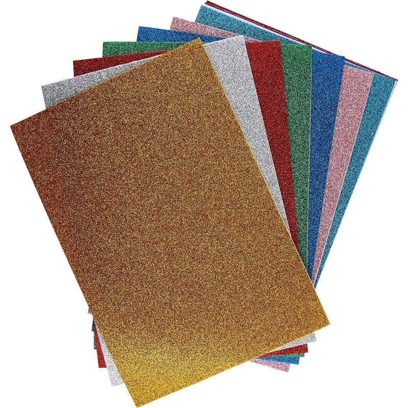 Fogli Eva 2mm 40x60 Glitter 10FF.