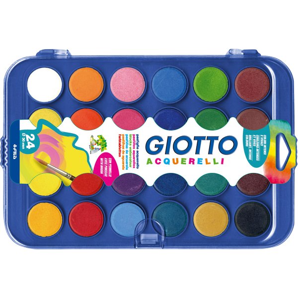 Acquerelli 24 Colori Giotto