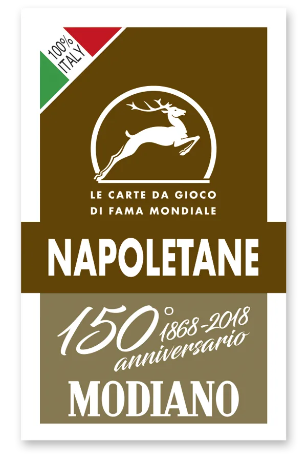 Carte da Gioco Napoletane Modiano Marrone 1 Pz.