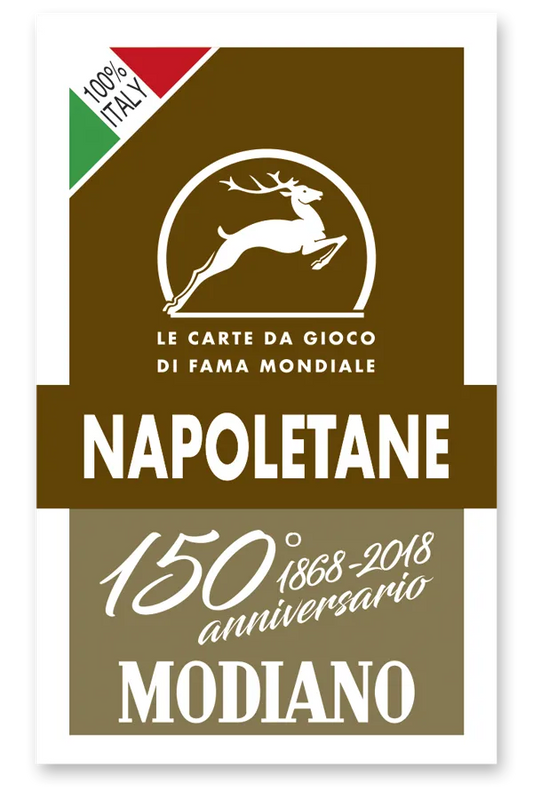 Carte da Gioco Napoletane Modiano Marrone 1 Pz.