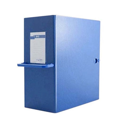 Raccoglitori Scatola Archivio Big Sei Rota Blu VARI DORSI