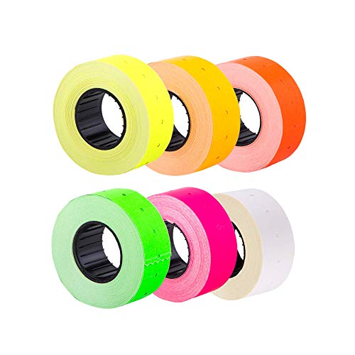 Etichette a Rotolo x Prezzatrice 26x12 VARI COLORI