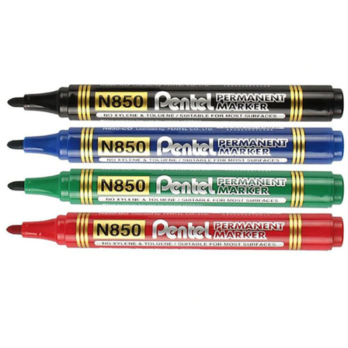 Pennarello Marker Pentel N850 Punta Tonda