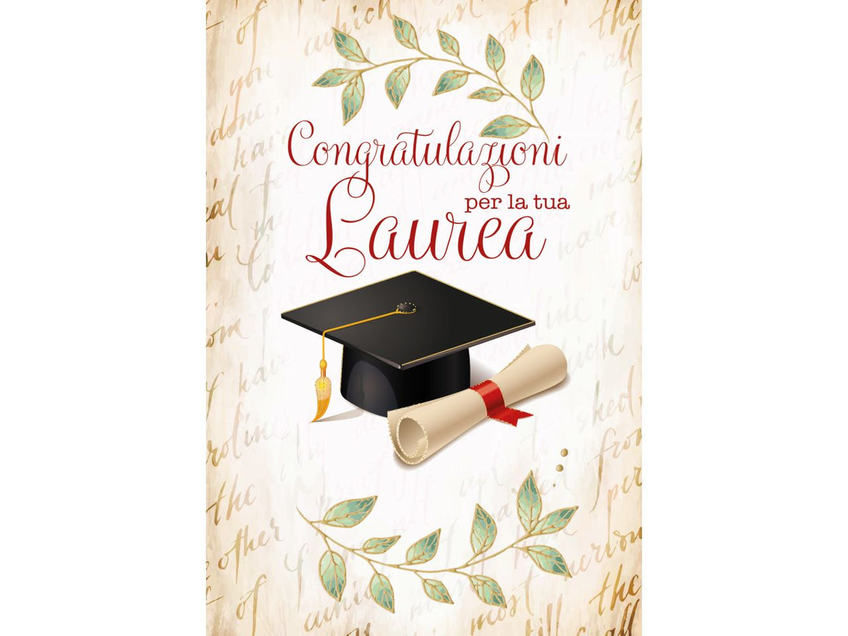 Biglietti Augurali Laurea