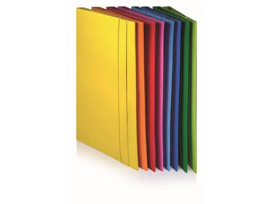 Cartella Simil Presspan  24X34 C/Elastico cf. 10 pz.