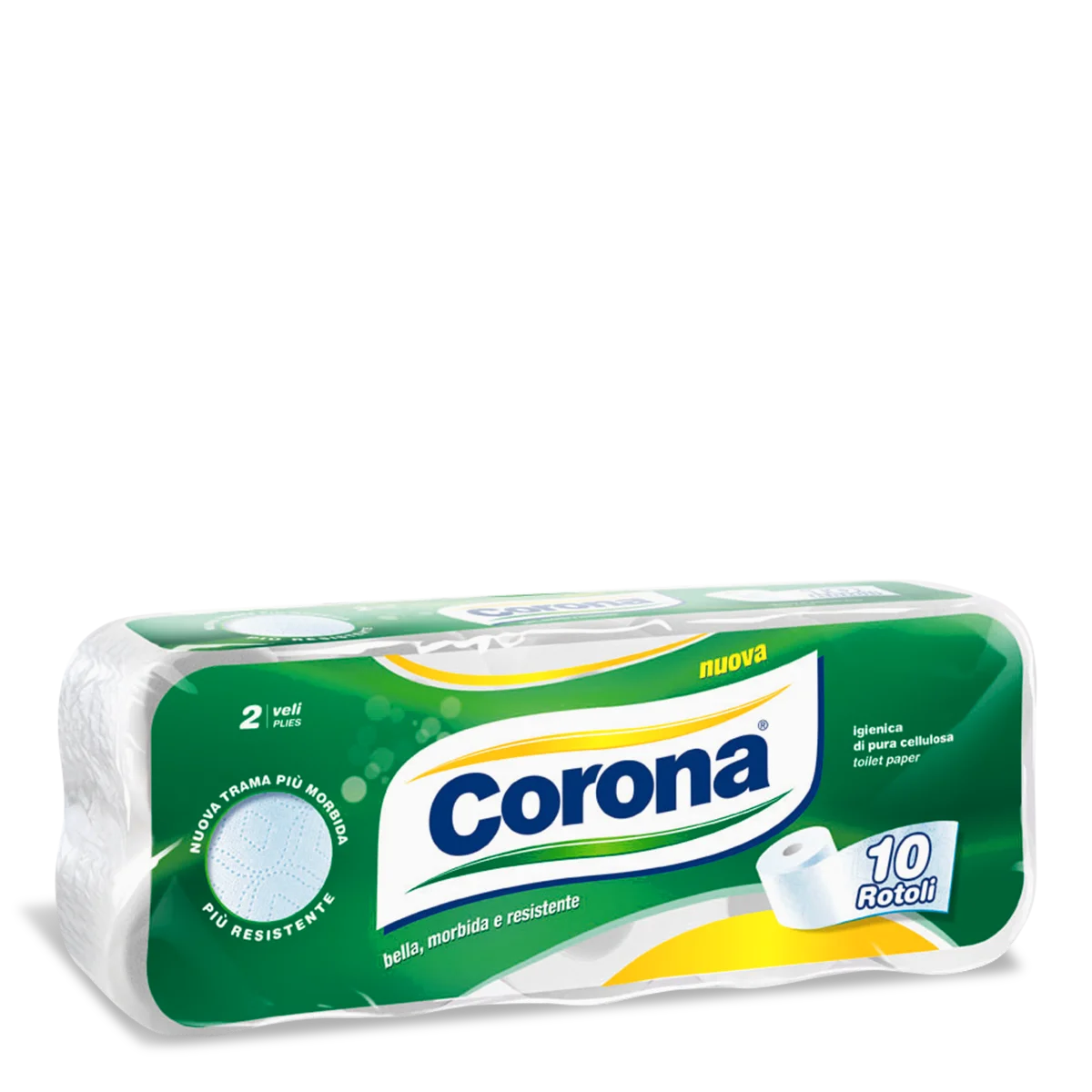 Carta Igienica 2 veli cf. 10 rotoli Corona