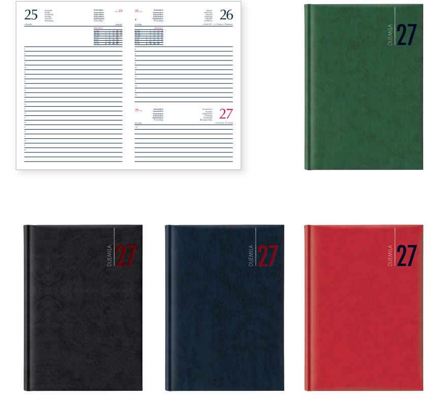 Agenda Giornaliera 11x16,5 2027