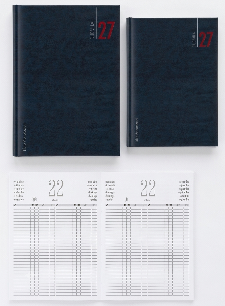 Agenda Libro Prenotazioni 21x30 2027