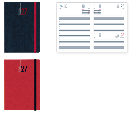 Agenda Giornaliera 15x21 con Elastico 2027