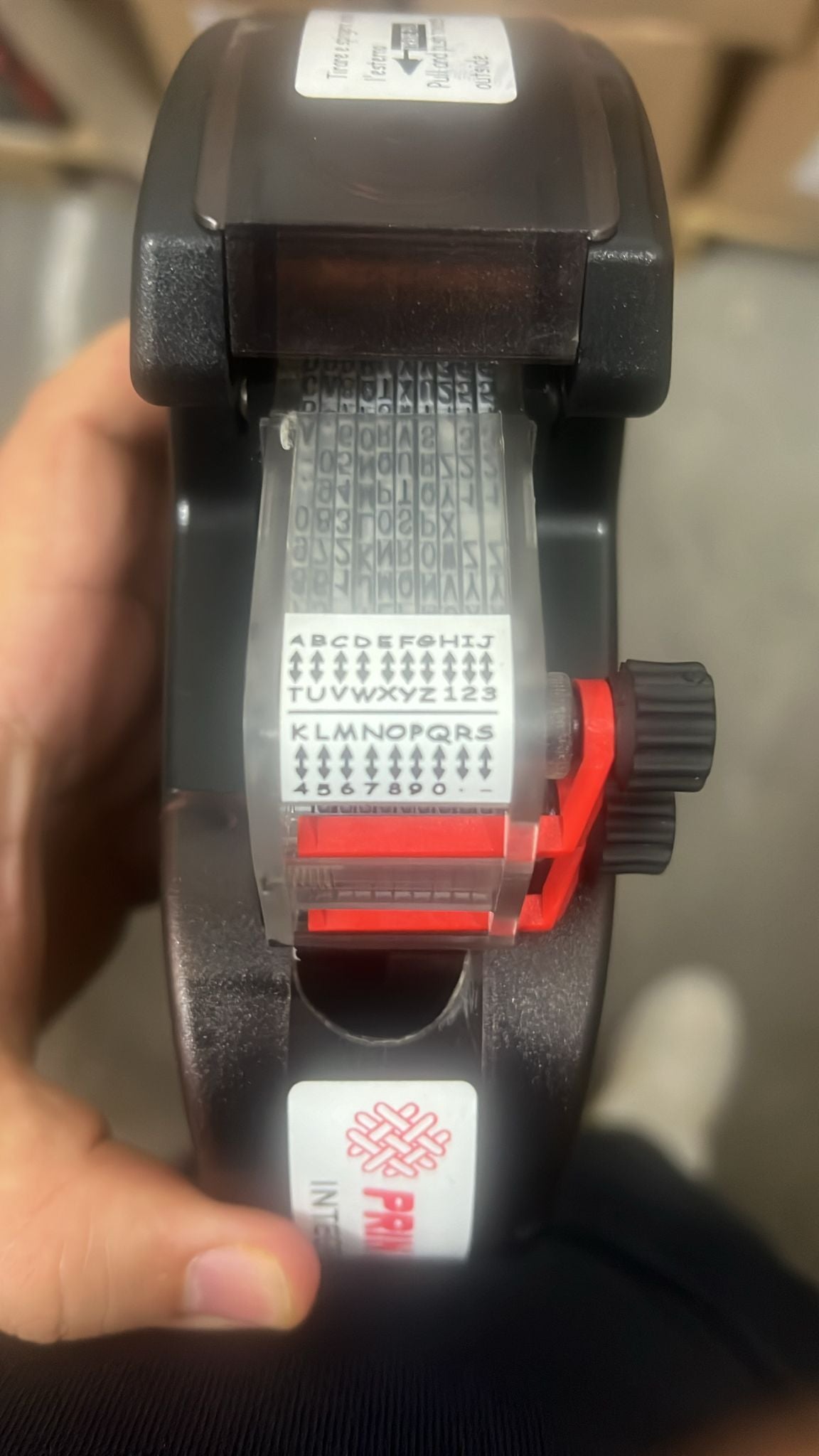 Prezzatrice Alfanumerica  Integrale  due rulli 10 piste con decodifica