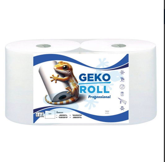 Rotoloni Asciugatutto uso alimentare Tre C Brandizzato GekoRoll cf. 2 rotoli
