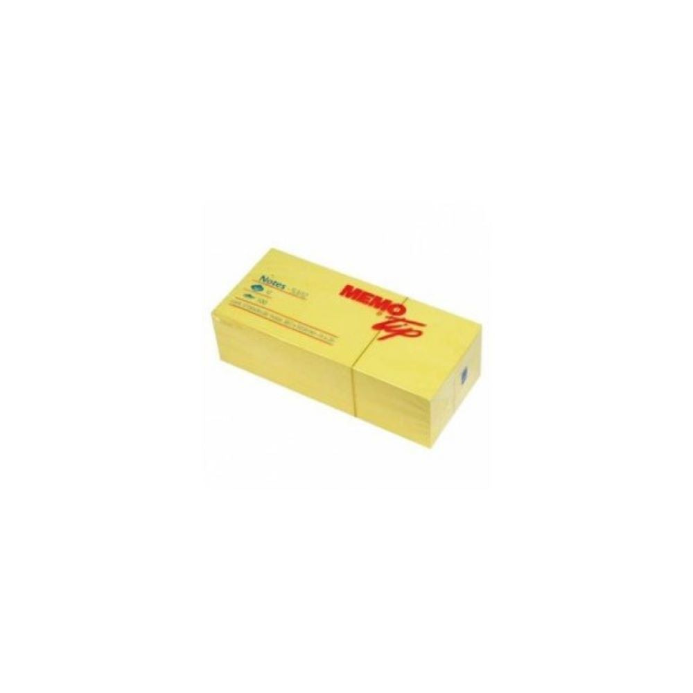Blocchetti Adesivi  51x76 Colore Giallo 100 Fogli