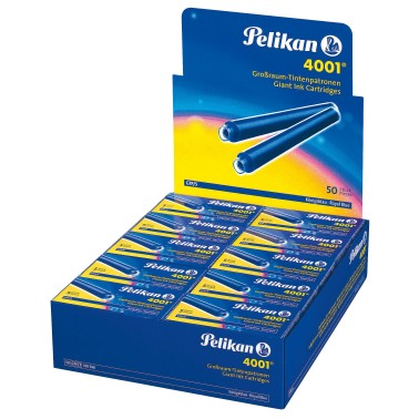 Cartucce di Inchiostro Stilografico Pelikan 4001 cf. 6 pz.