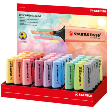Stabilo Boss Evidenziatori da 45 pz. Colori Assortiti Pastel