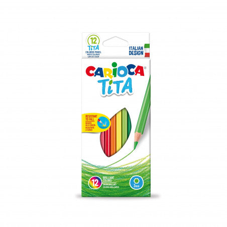 Pastelli Carioca Tita a 12 colori 42793