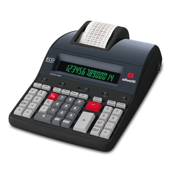 Calcolatrice Olivetti 914T Offerta 30 Rotoli Termici in Omaggio