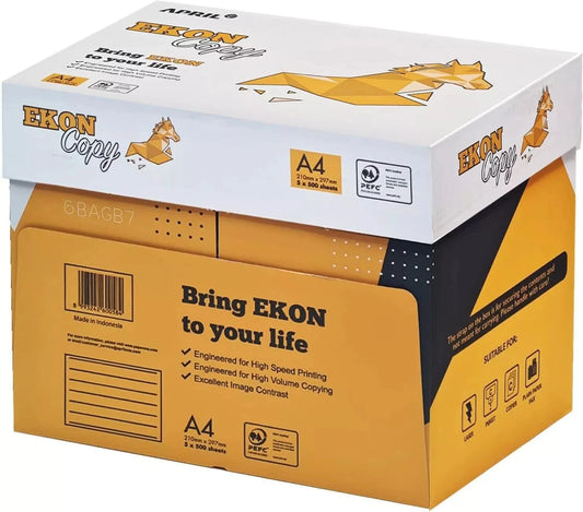 Carta A4 Ekon Copy 80 gr. Cf. da 5 Risme