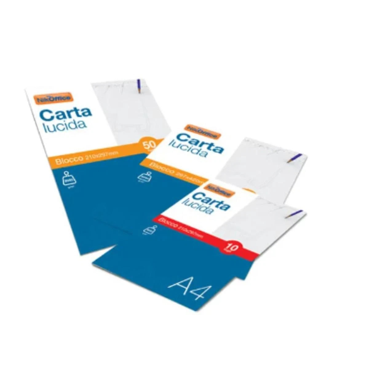 Blocco Carta Lucida 22x33 10 ff.